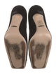 Gucci Tiger Head Accent Suede Pumps