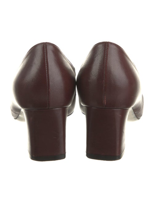 Gucci Double G Logo Leather Pumps