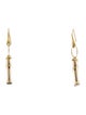 Gucci 18K Bamboo Drop Earrings