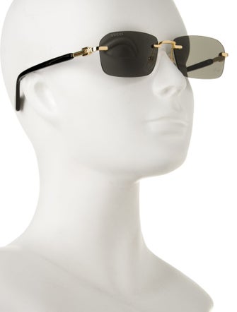 Gucci Square Tinted Sunglasses