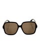 Gucci Square Tinted Sunglasses