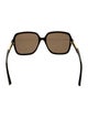 Gucci Square Tinted Sunglasses