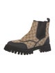 Gucci GG Canvas Canvas Chelsea Boots