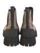 Gucci GG Canvas Canvas Chelsea Boots