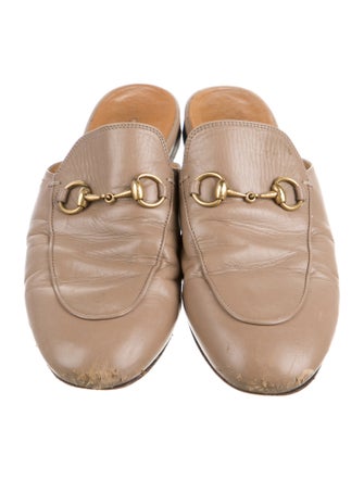 Gucci Leather Mules