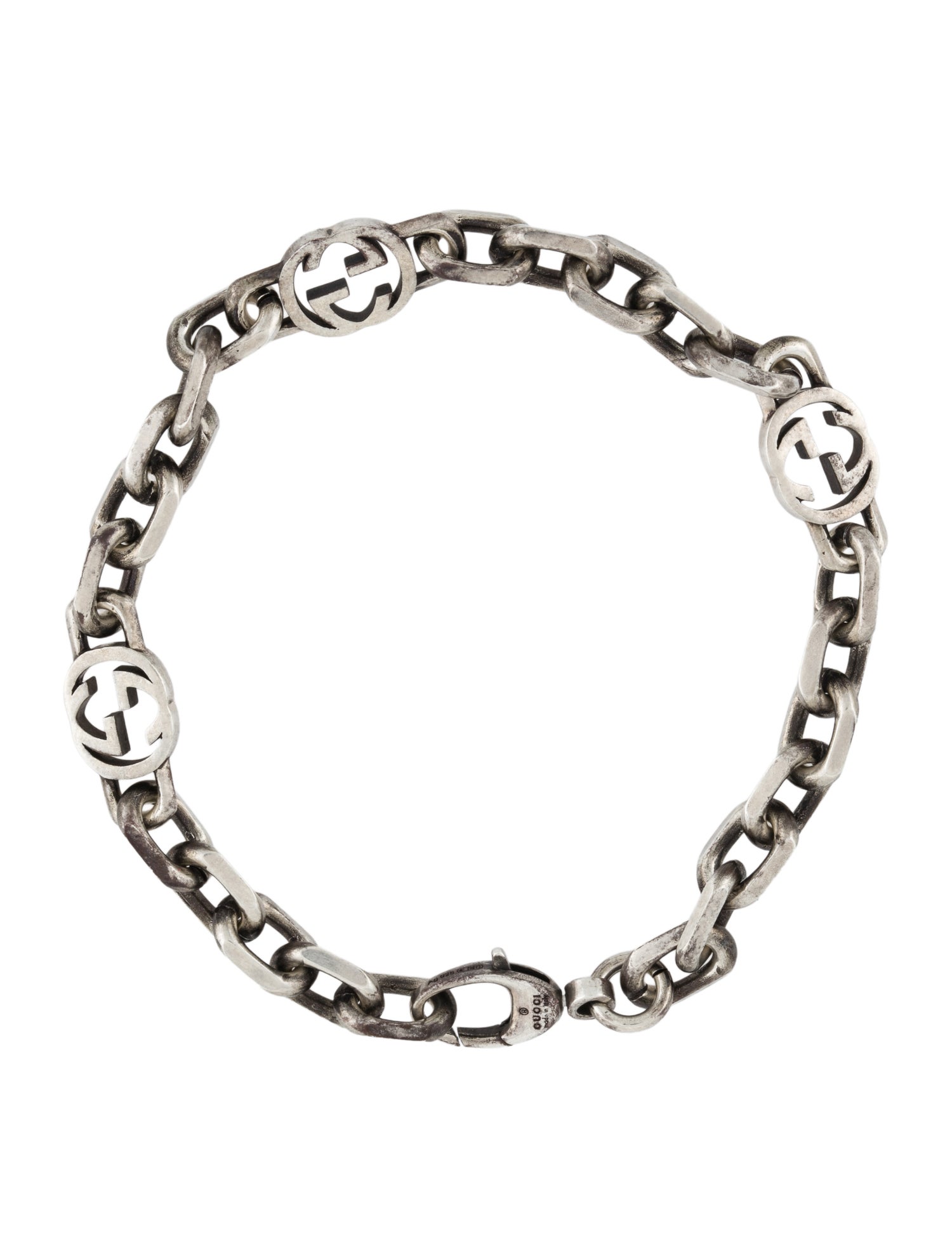 Gucci Interlocking Chain Bracelet