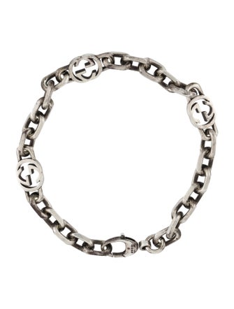 Gucci Interlocking Chain Bracelet