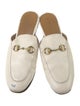 Gucci Horsebit Accent Leather Mules