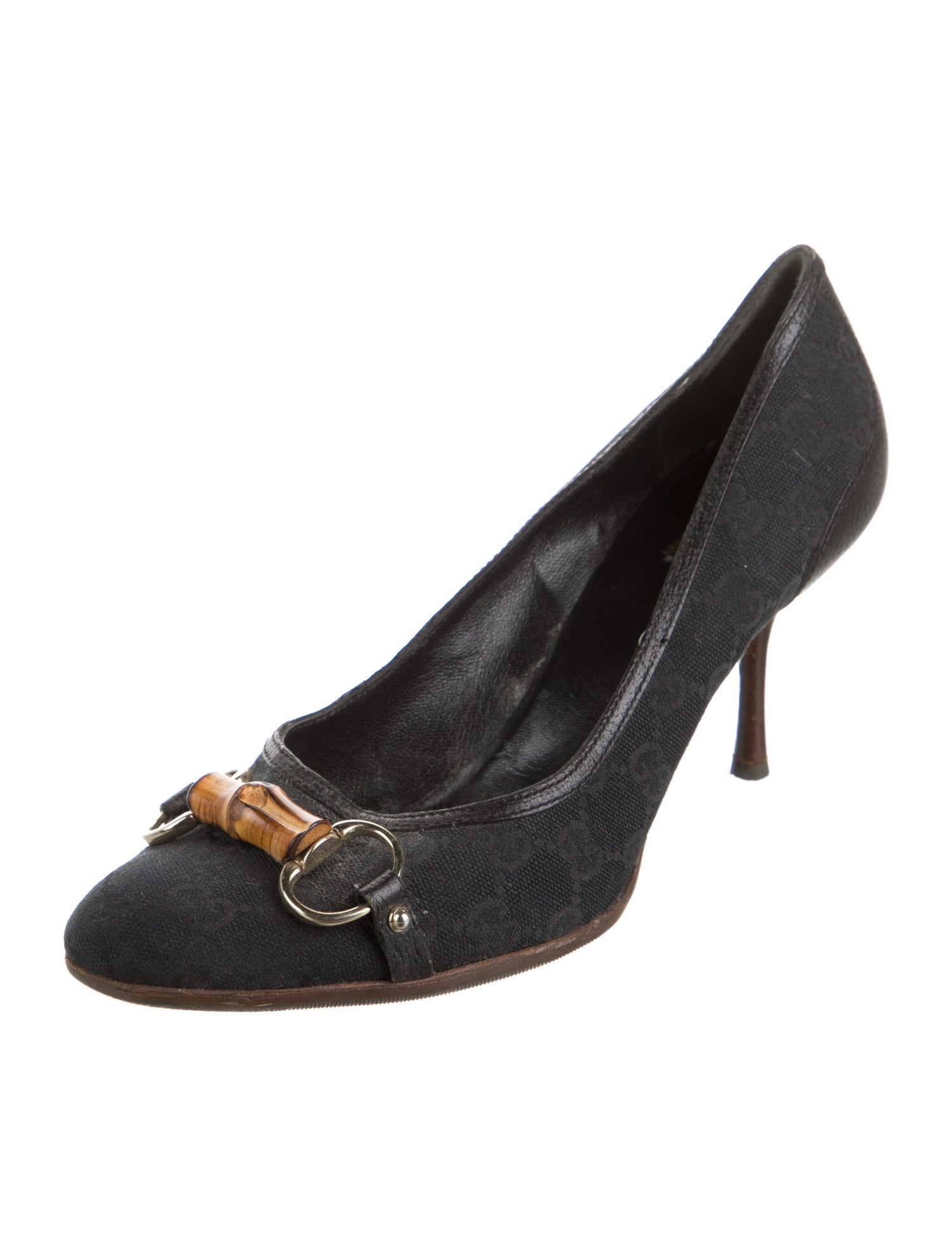 Gucci GG Canvas Canvas Pumps