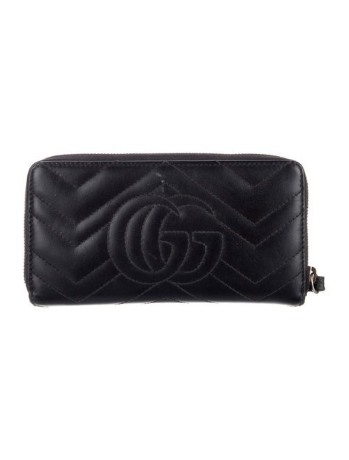 Gucci Marmont Double G Logo Continental Wallet