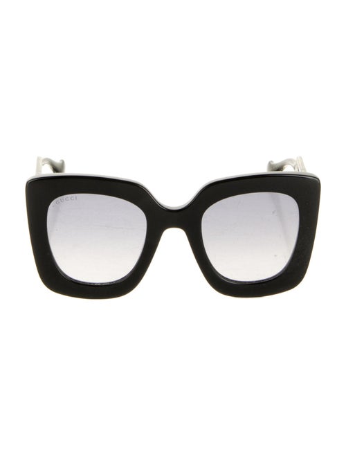 Gucci Interlocking G Logo Oversize Sunglasses