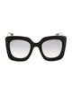 Gucci Interlocking G Logo Oversize Sunglasses