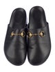 Gucci Horsebit Accent Leather Mules