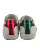 Gucci Web Accent Leather Sneakers