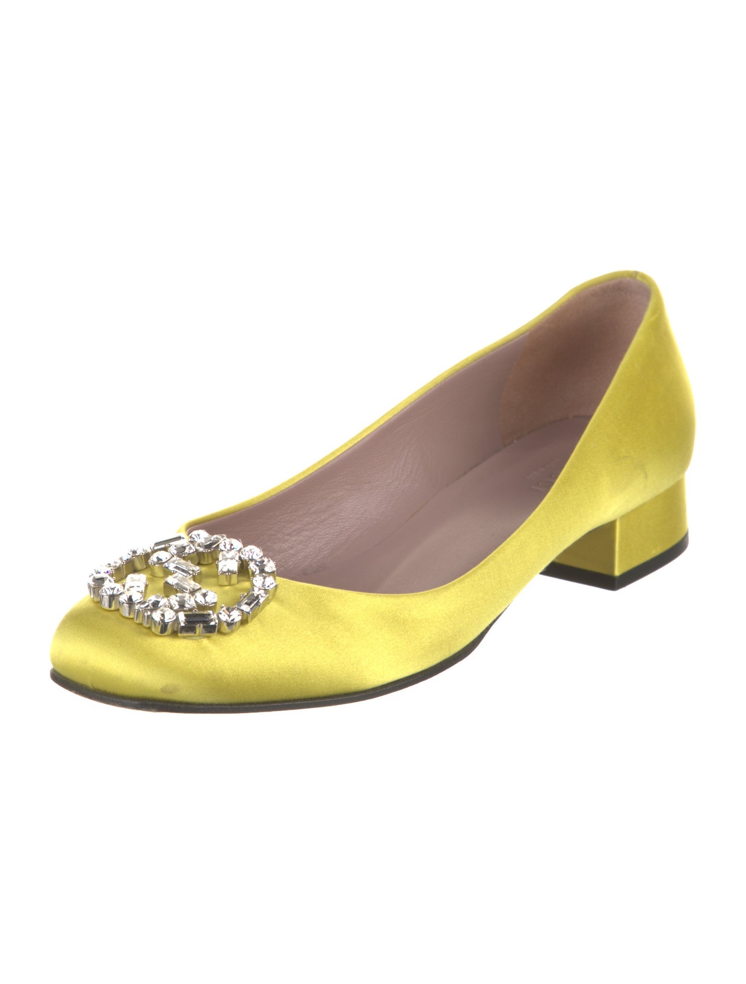 Gucci Satin Ballet Flats