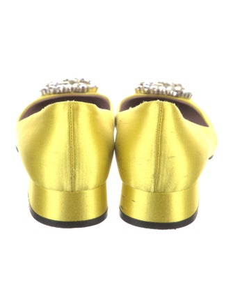Gucci Satin Ballet Flats