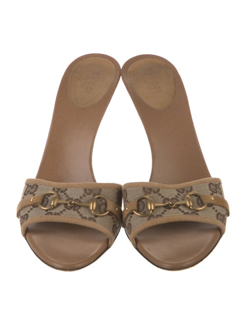 Gucci GG Canvas Canvas Slides