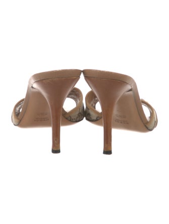 Gucci GG Canvas Canvas Slides