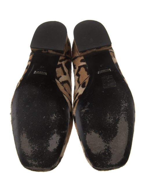 Gucci Horsebit Accent Ponyhair Loafers