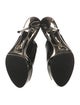 Gucci Hysteria Accent Patent Leather Slides