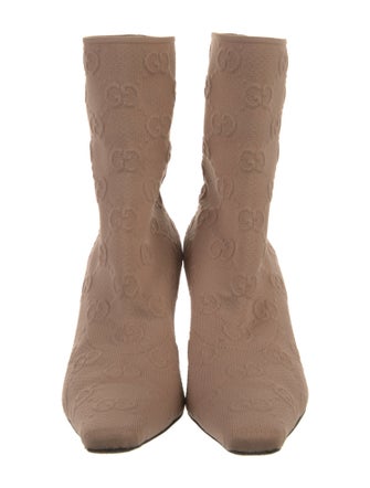 Gucci GG Logo Sock Boots