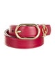 Gucci Skinny Leather Belt