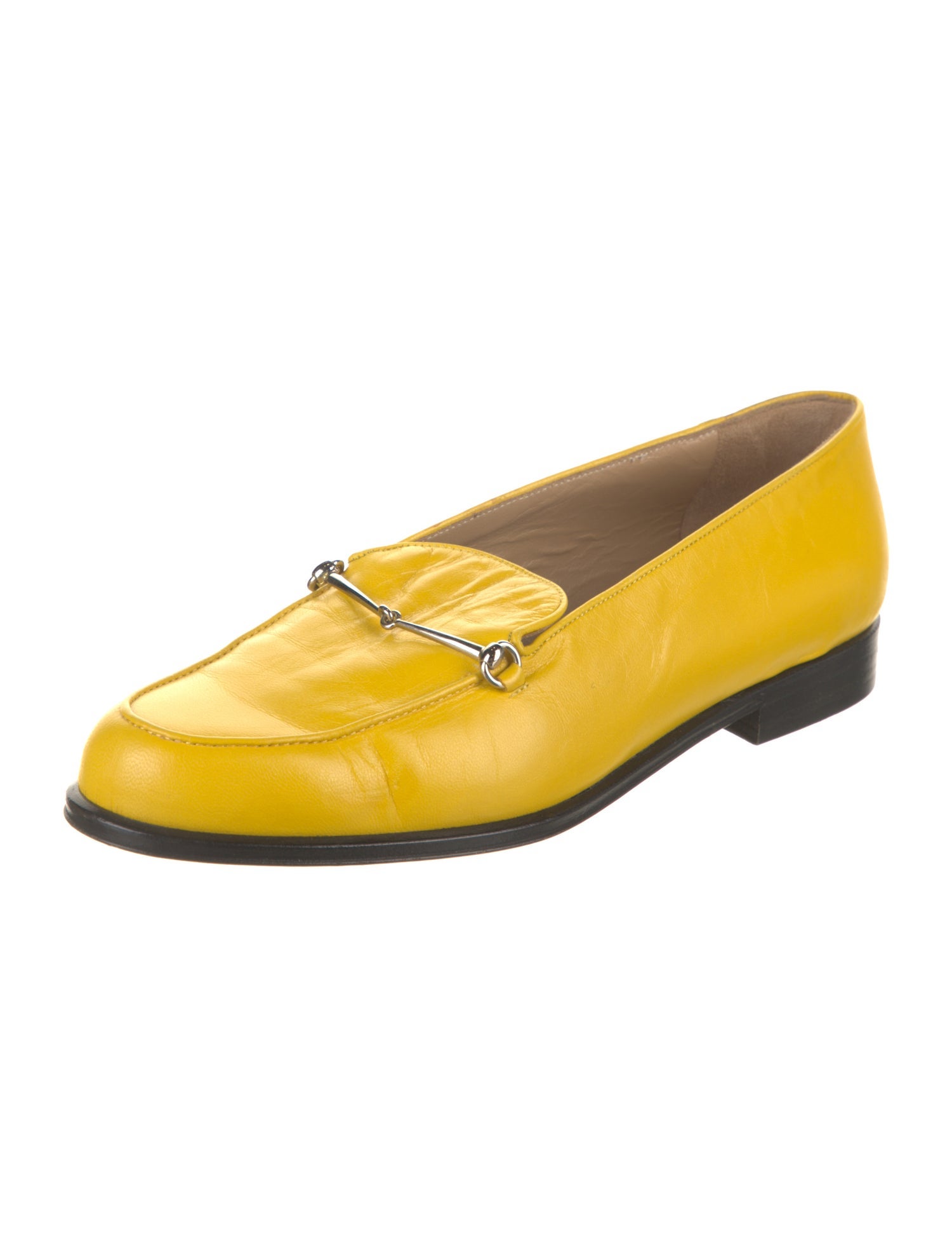 Gucci Vintage Horsebit Accent Loafers