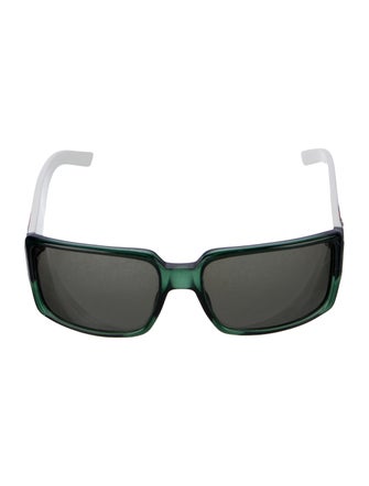 Gucci Web Accent Square Sunglasses