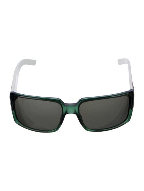 Gucci Web Accent Square Sunglasses
