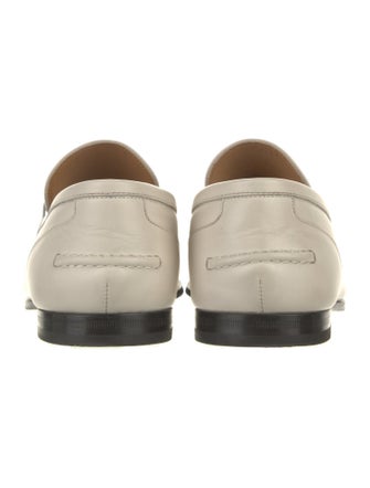 Gucci Horsebit Accent Leather Loafers
