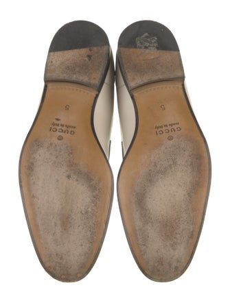 Gucci Horsebit Accent Leather Loafers