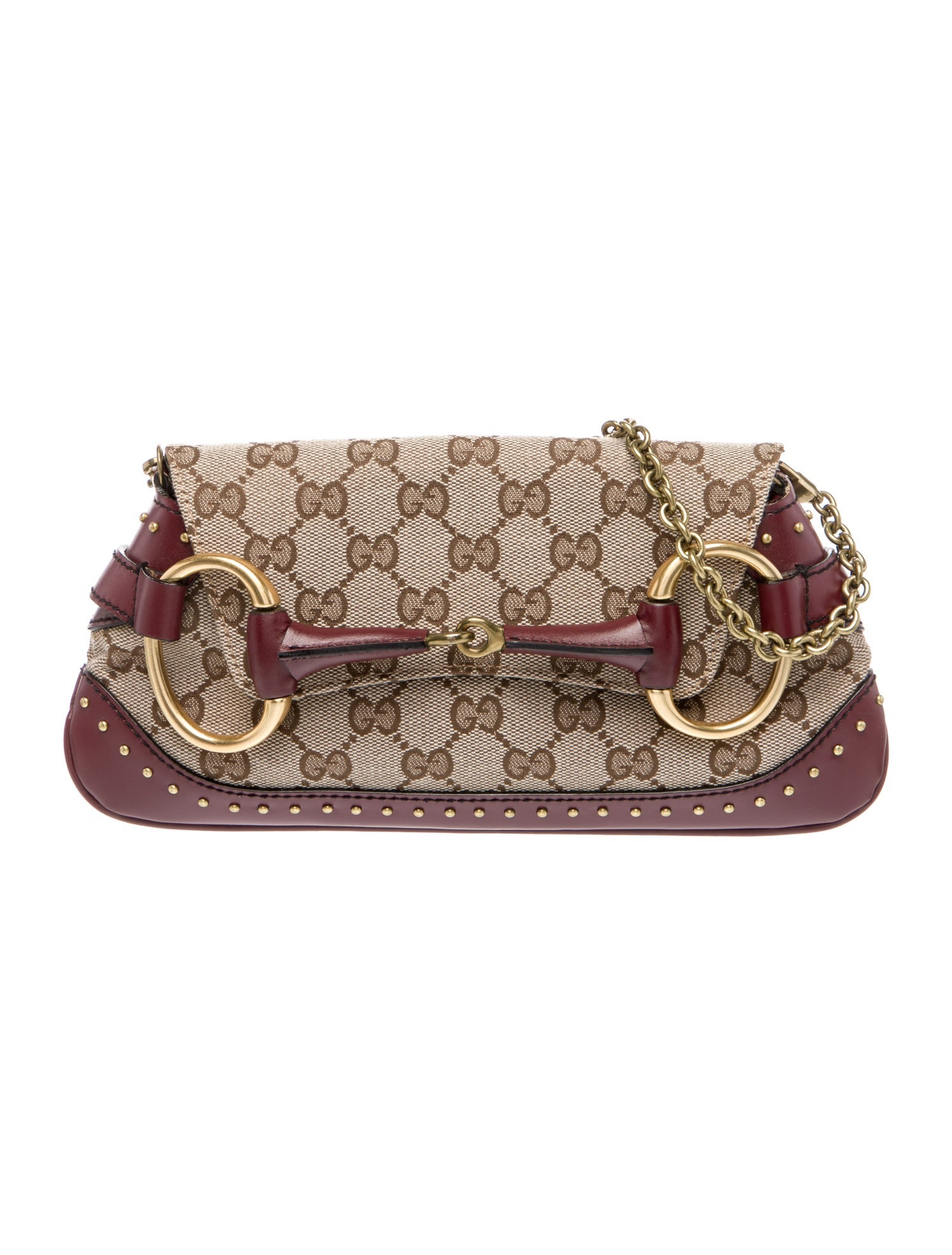 Gucci GG Canvas Horsebit Chain Vintage