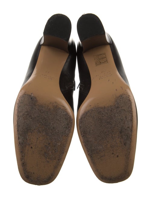 Gucci Hasler Horsebit Accent Leather Riding Boots