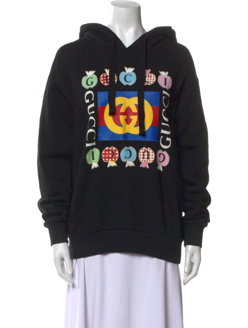 Gucci Graphic Print Crew Neck Sweater