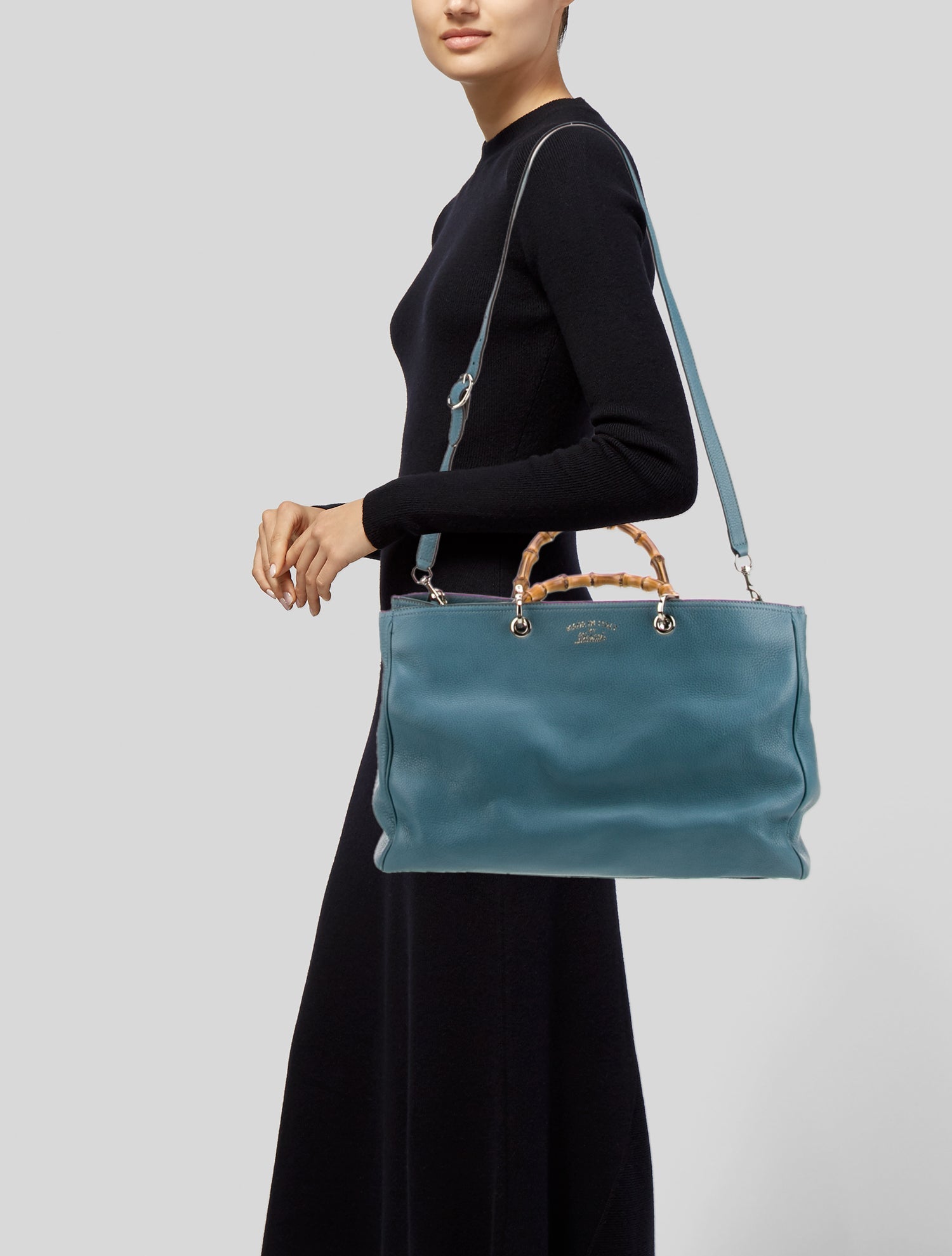 Gucci Bamboo Bamboo Shopper Large