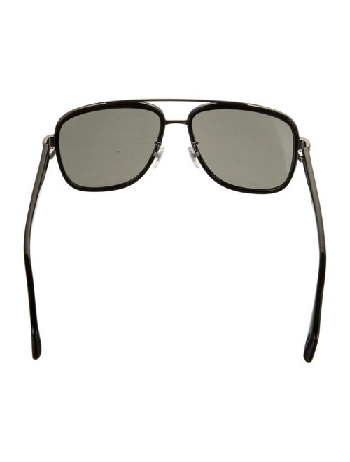 Gucci Web Accent Square Sunglasses