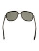 Gucci Web Accent Square Sunglasses