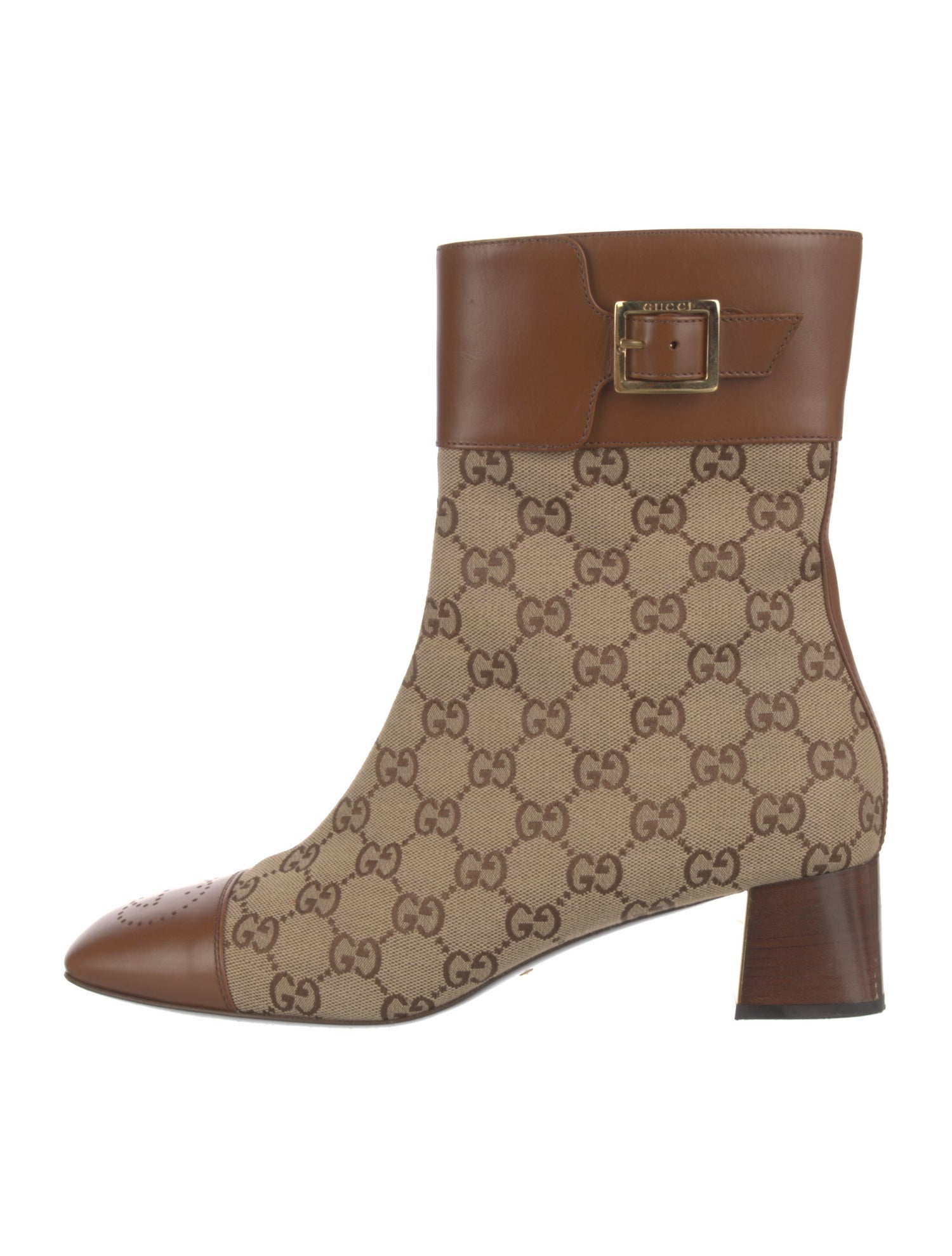 Gucci GG Canvas Canvas Boots