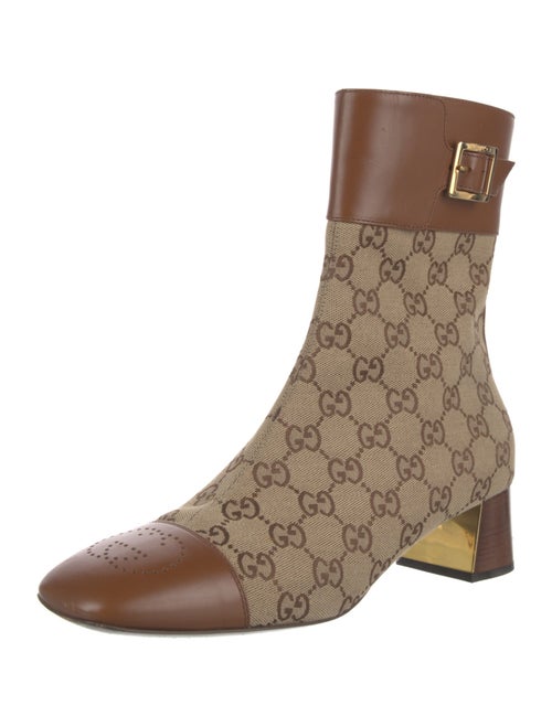 Gucci GG Canvas Canvas Boots