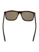 Gucci Web Accent Square Sunglasses