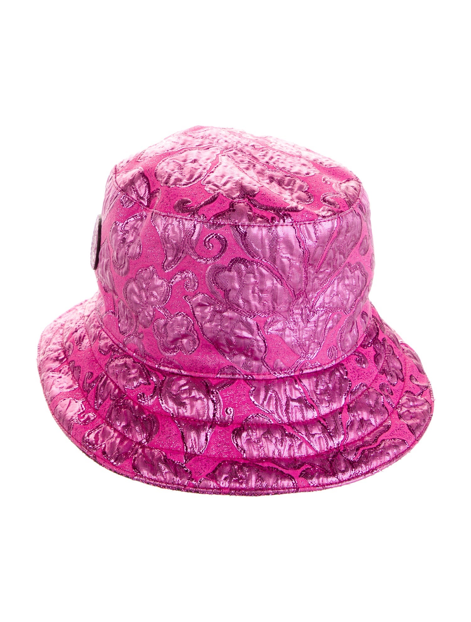 Gucci Metallic Patterned Bucket Hat w/Tags