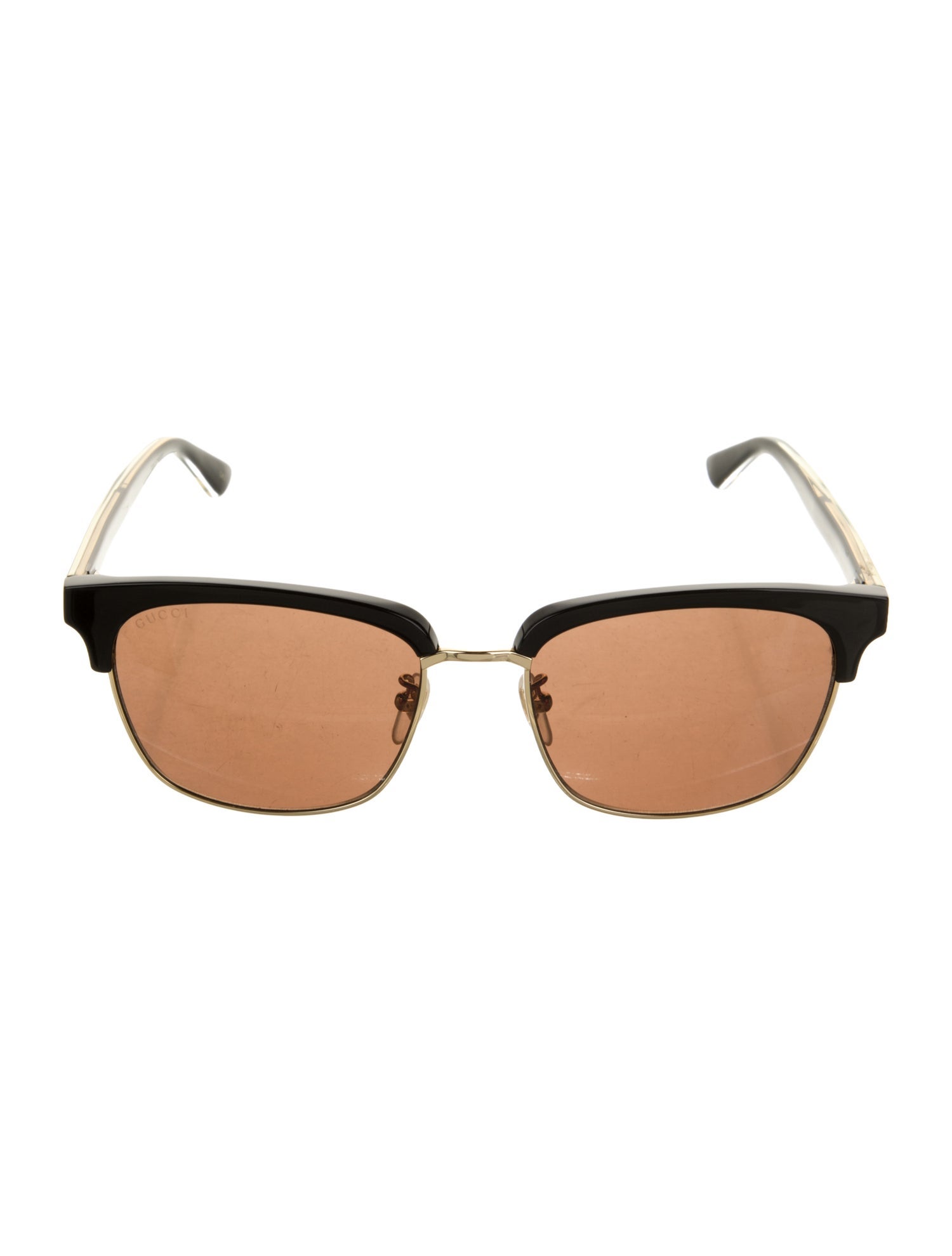 Gucci Web Accent Wayfarer Sunglasses