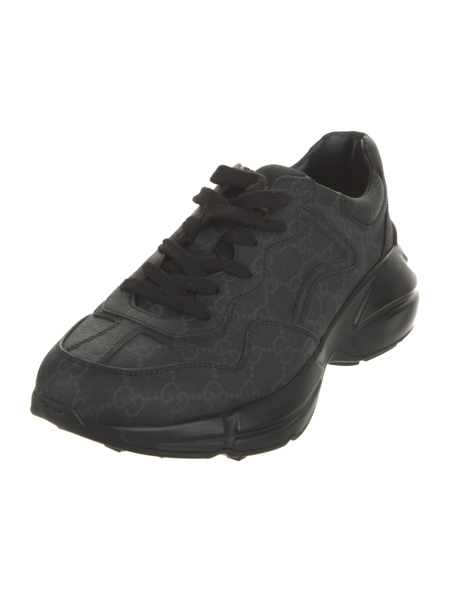 Gucci Monogram Pattern Sneakers