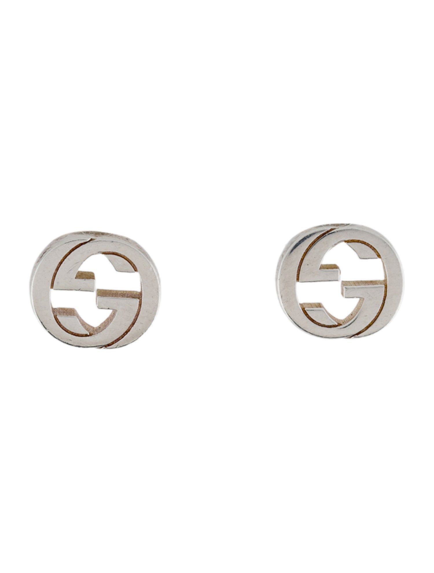 Gucci Interlocking G Stud Earrings