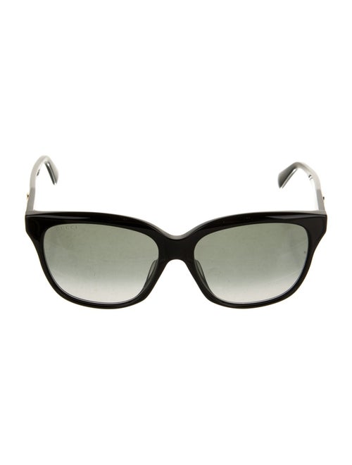 Gucci Interlocking G Logo Square Sunglasses
