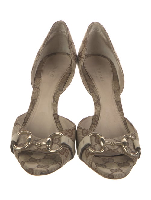 Gucci GG Canvas Canvas Sandals