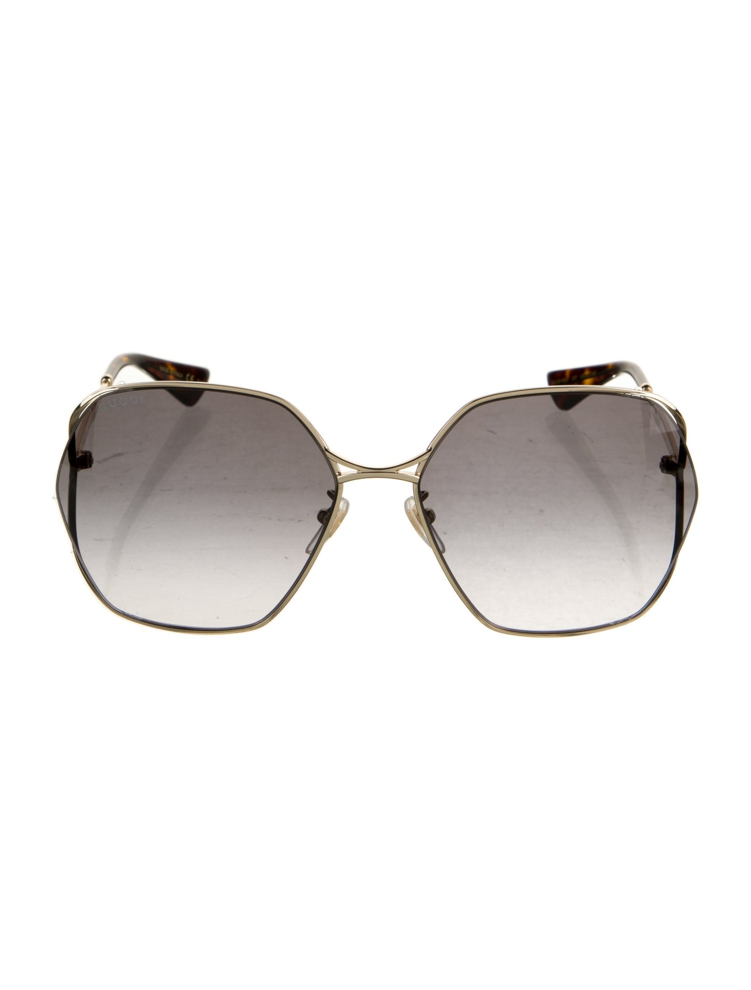 Gucci Oversize Gradient Sunglasses