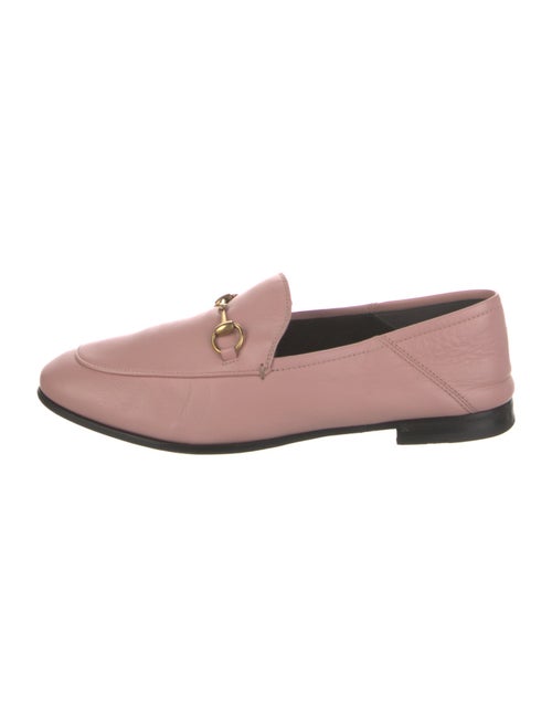 Gucci Horsebit Accent Leather Loafers