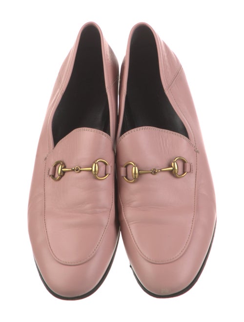 Gucci Horsebit Accent Leather Loafers