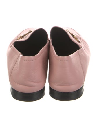 Gucci Horsebit Accent Leather Loafers